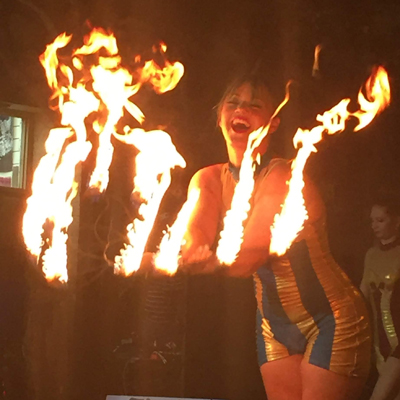 Fun Aboard - Keren Maceira Fire Fan