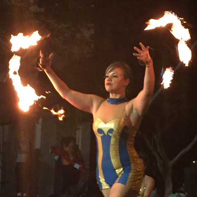 Fun Aboard - Keren Maceira Fire Fan