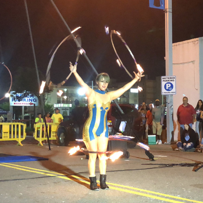 Fun Aboard - Keren Maceira Fire Hoop