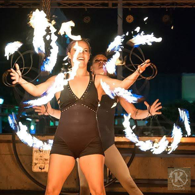 Fun Aboard - Keren Maceira Fire Fan