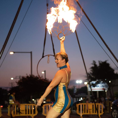 Fun Aboard - Keren Maceira Fire Fan